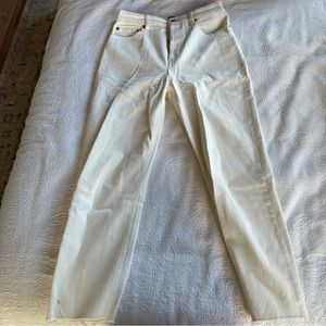 Gap white jeans